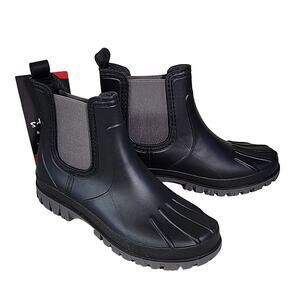 Storm by Cougar Tangent Waterproof Black Ankle Boots Womens Size 7 NWT